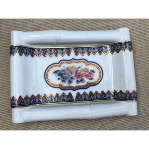 CHINOISERIE COLLECTION SOAP DISH BY ELIZABETH ARDEN MADE IN JAPAN
